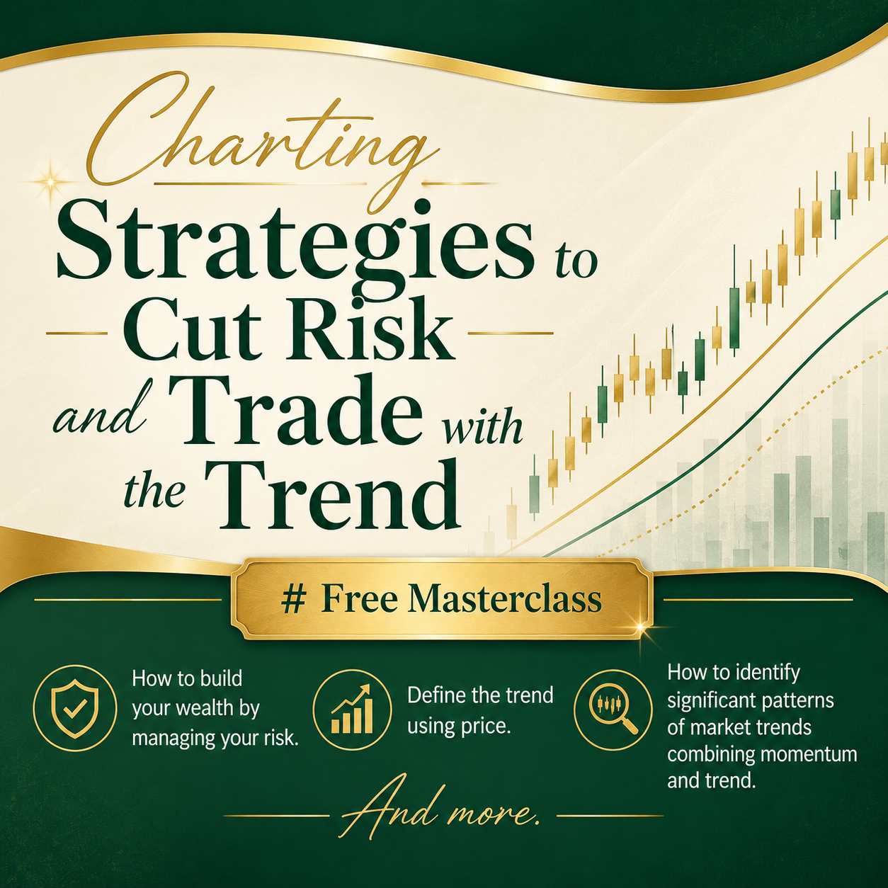 Charting Strategies to Cut Risk and Trade with the Trend - Free Masterclass